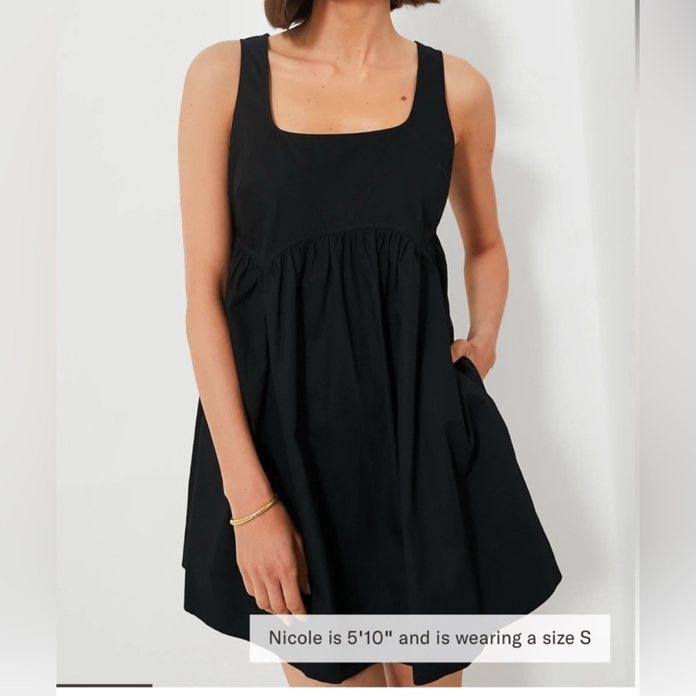 NWT - Pomander Place - Black Sleeveless Porto Dress - Size XL